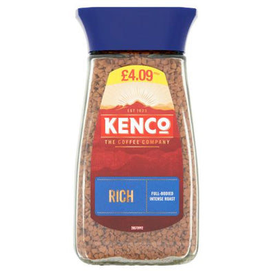 KENCO RICH 100G INSTANT COFFEE PMP £4.09 0% VAT