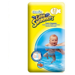 HUGGIES LITTLE SWIMMERS SMALL SIZE 2-3 12'S NEW PACK 08/24