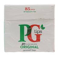 PG TIPS TEA BAGS 40'S 0% VAT