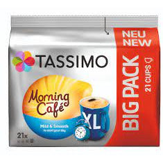 TASSIMO MORNING CAFE MILD 21'S 0% VAT