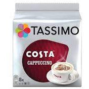 TASSIMO COSTA CAPPUCCINO 8'S 0% VAT