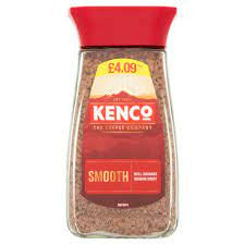 KENCO SMOOTH 100G INSTANT COFFEE PMP £4.09 0% VAT