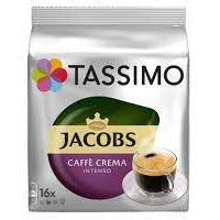 TASSIMO JACOBS CAFE CREAM INTENSO 16'S 0% VAT