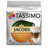TASSIMO JACOBS LATTE MACCHIATO CARAMEL 8'S 0% VAT