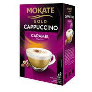 MOKATE GOLD CLASSIC 8X12.5G SACHETS CARAMEL CAPPUCCINO 0% VAT