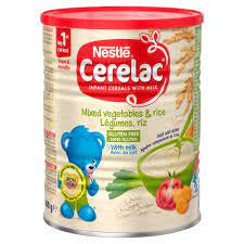 Nestle Cerelac - Mixed Vegetables & Rice with Milk, 400g
