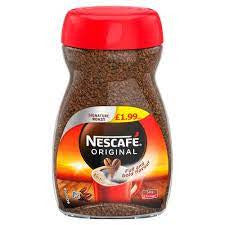 NESCAFE 50G ORIGINAL COFFEE PMP £1.99 0% VAT