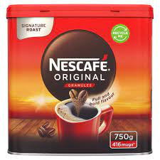 NESCAFE 750G ORIGINAL COFFEE 0% VAT