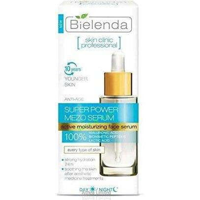 Bielenda Skin Clinic Mezo Serum Moisturising Hydrating Face 100% Hyaluronic Acid