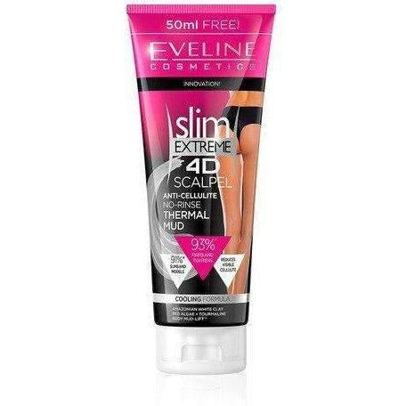 Eveline Cosmetics Slim Extreme 4d Scalpel Anti-Cellulite No-Rinse Thermal Mud