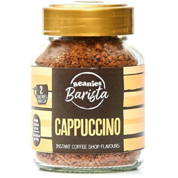 Beanies Barista Flavoured Instant Coffee Granules 50g - Cappuccino