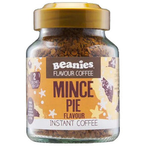 Beanies Barista Flavoured Instant Coffee Granules 50g - Mince Pie