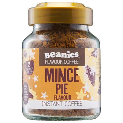 Beanies Barista Flavoured Instant Coffee Granules 50g - Mince Pie