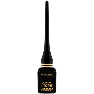 Eveline Cosmetics Eyeliner Liquid Precision 2000% Black Matt