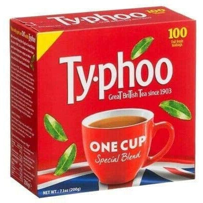 Typhoo Tea Bags One Cup 100'S PMP