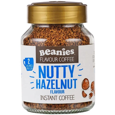 Beanies Instant Coffee Granules 50g - Nutty Hazelnut