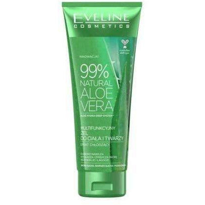 Eveline Cosmetics Natural 99% Aloe Vera Multifunctional Body And Face Gel 250ml