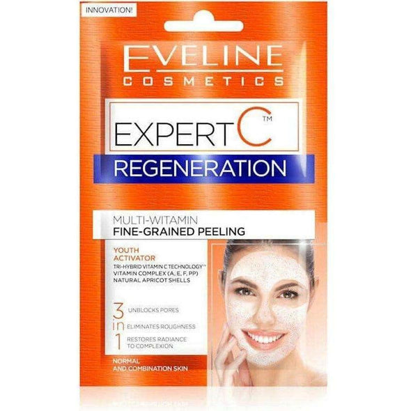 Eveline Expert C Regeneration Multi-vitamin 3-in-1 fine grain peel - 2x5ml