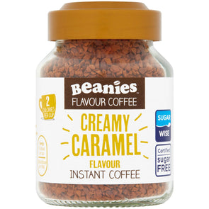Beanies Instant Coffee Granules 50g Cream Caramel