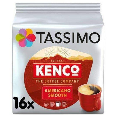 Tassimo Kenco Americano Smooth Coffee Pods, Pack of 16